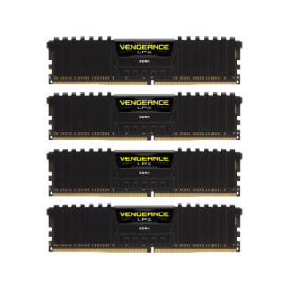 DDR4 64GB PC 2666 CL16 CORSAIR (4x16GB) Vengeance LPX CMK64GX4M4A2666C16