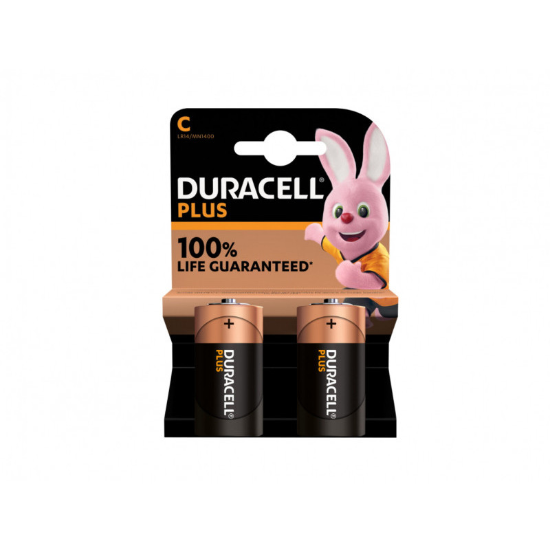 Battery Duracell Alkaline Plus Extra Life MN1400/LR14 Baby C (2-Pack) Battery Duracell Alkaline Plus Extra Life MN1400/LR14 Baby C (2-Pack)