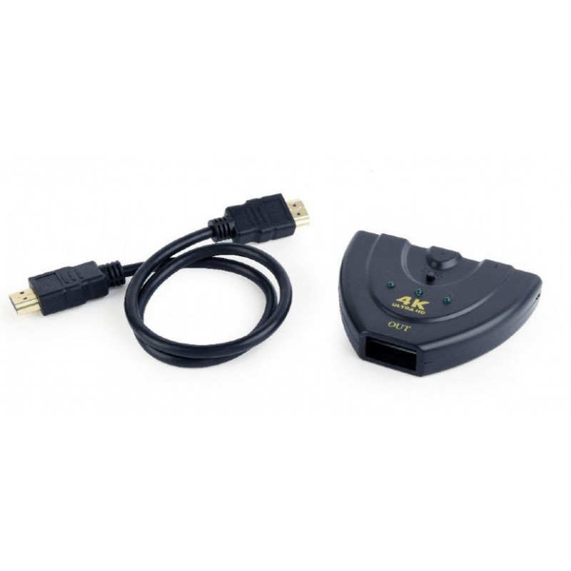 CableXpert HDMI - Noir - 0.5 m - 5 V - 0.15 A - 77 mm DSW-HDMI-35 CableXpert HDMI - Noir - 0.5 m - 5 V - 0.15 A - 77 mm DSW-HDMI-35