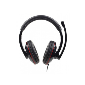 Gembird Casque - Arceau - Appels et musique - Noir - Binaural - 2m