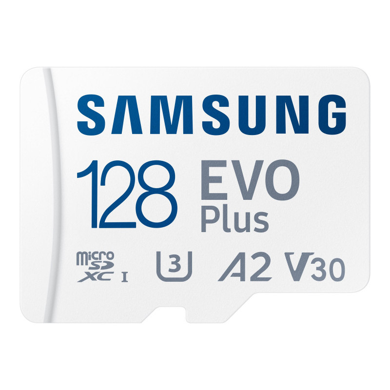 Samsung MicroSDXC 128GB EVO Plus CL10 UHS-I U3 +Adapter MB-MC128KA/EU Samsung MicroSDXC 128GB EVO Plus CL10 UHS-I U3 +Adapter MB-MC128KA/EU