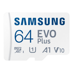 Samsung MicroSDXC 64GB EVO Plus CL10 UHS-I U3 +Adapter MB-MC64KA/EU