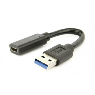 CableXpert 0.1 m - USB A - USB C - Noir A-USB3-AMCF-01