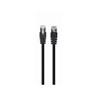 CableXpert CAT6A Patchkabel (LSZH) - PP6A-LSZHCU-BK-1M