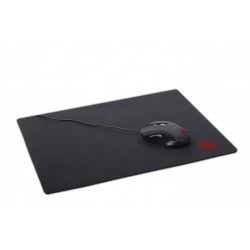 Gembird Noir - Uniforme - Tissu - Caoutchouc - Base antidérapante - Tapis de souris de jeu MP-GAME-X