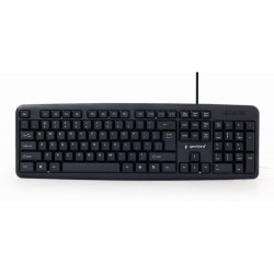 Gembird Standard - USB - Clavier à membrane - QWERTY - Noir KB-U-103-RU