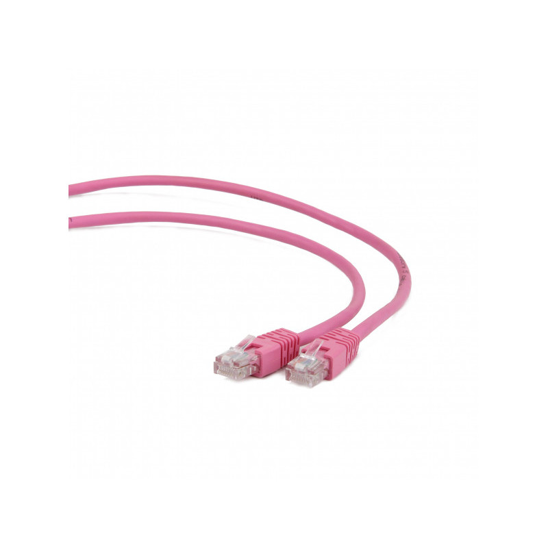 CableXpert 2 m - Cat5e - U/UTP (UTP) - RJ-45 - Rose PP12-2M/RO