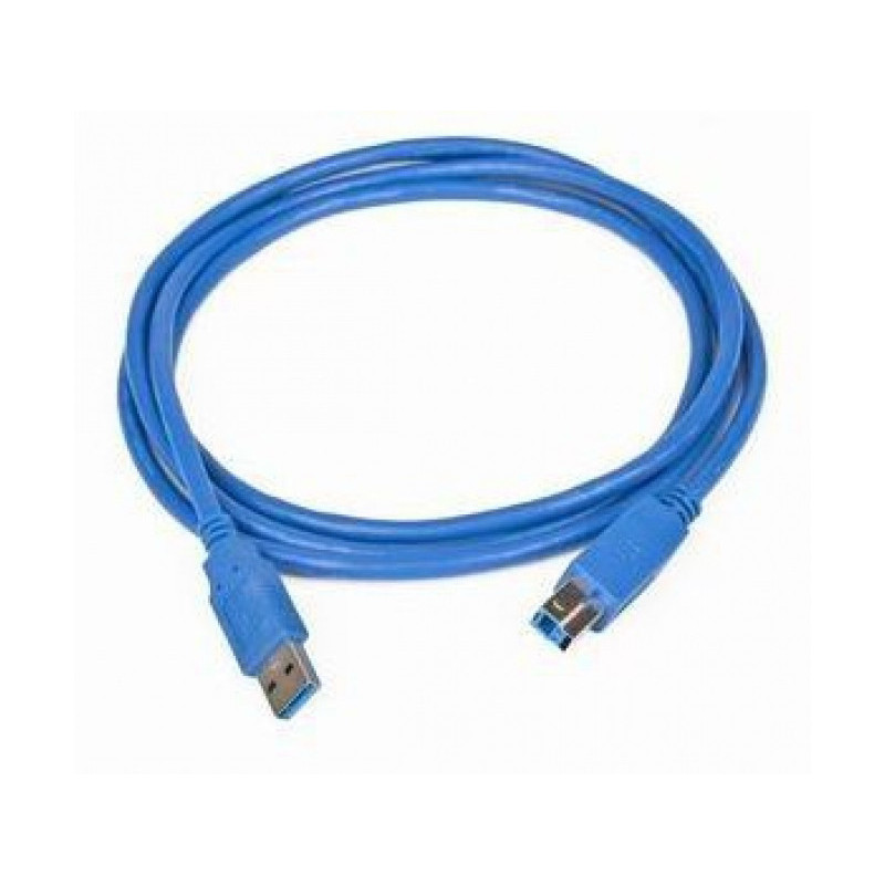 CableXpert 1.83 m - USB A - USB B - Mâle/Mâle - 5000 Mbit/s - Bleu CCP-USB3-AMBM-6 CableXpert 1.83 m - USB A - USB B - Mâle/Mâle - 5000 Mbit/s - Bleu CCP-USB3-AMBM-6