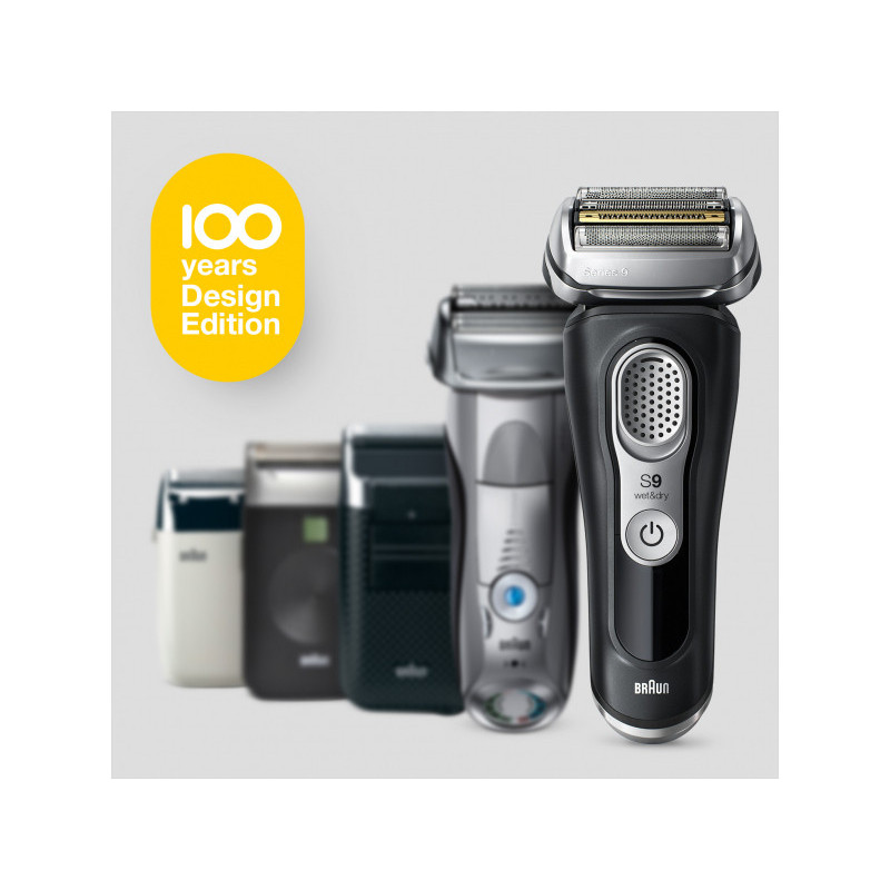 BRAUN Rasoir Wet & Dry Series 9. Design Edition (Noir)