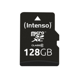 Intenso Memory Card microSDXC 128GB + Adapter CL 10 (3413491)