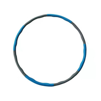 Hula Hoop en mousse 100cm. 1.2kg (Bleu-Gris)