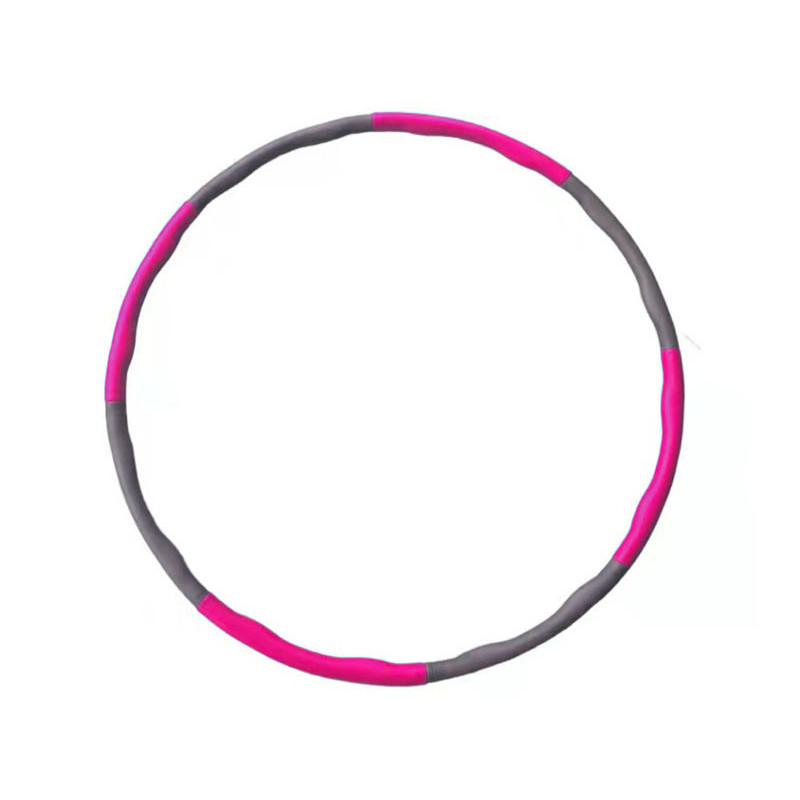 Hula Hoop en mousse 100cm. 1.2kg (Rose-Gris) Hula Hoop en mousse 100cm. 1.2kg (Rose-Gris)