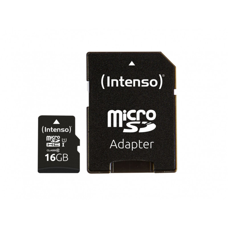 Intenso memory card microSD UHS-I Performance 16GB + adapter CL 10