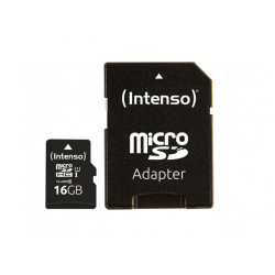 Intenso memory card microSD UHS-I Performance 16GB + adapter CL 10