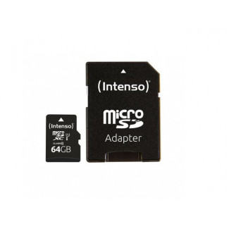 Intenso memory card microSD UHS-I Performance 64GB + adapter CL 10