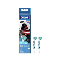 Oral-B  Pack de 2 Têtes de brosse à dent électrique Star Wars Kids
