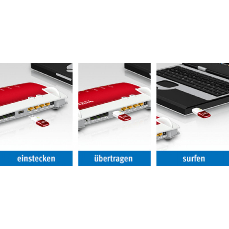 AVM FRITZ!WLAN Clé USB AC 430 MU-MIMO 20002766 AVM FRITZ!WLAN Clé USB AC 430 MU-MIMO 20002766