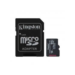 Kingston 64Go Industrial Carte microSDHC 100MB/s +Adaptateur SDCIT2/64GB