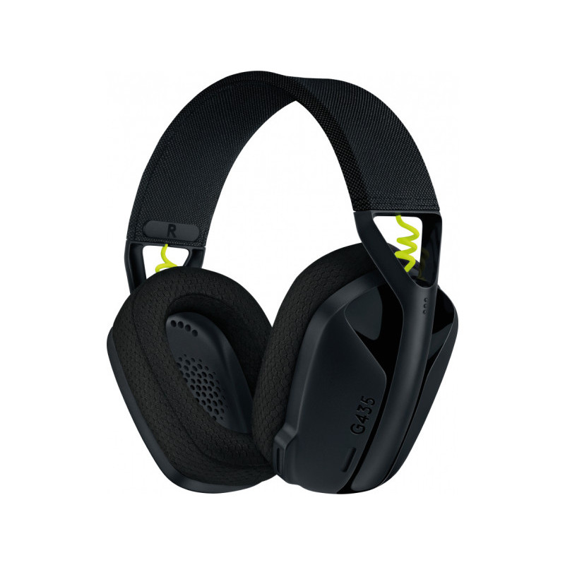 Logitech G435 LIGHTSPEED WRLS G Casque audio sans fil Noir - EMEA - 981-001050
