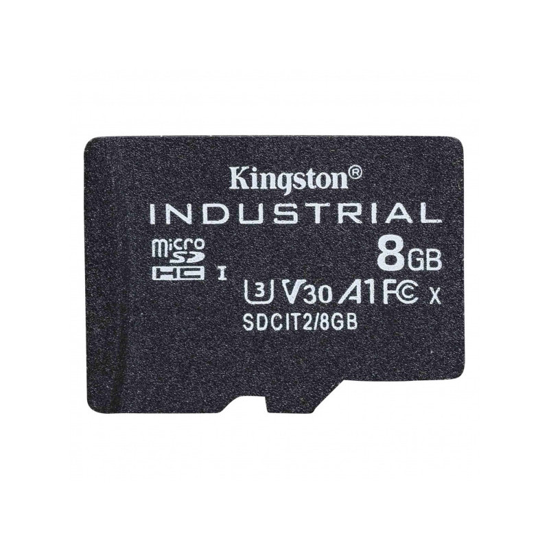KINGSTON Industrial Carte mémoire 8 Go microSDHC. SDCIT2/8GBSP KINGSTON Industrial Carte mémoire 8 Go microSDHC. SDCIT2/8GBSP