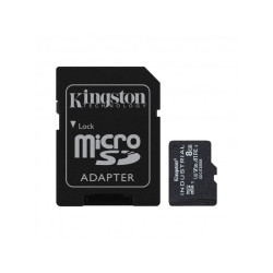 Kingston 8Go Industrial Carte microSDHC C10 A1 pSLC Carte+ SD-Adaptateur SDCIT2/8GB