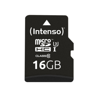 Intenso memory card microSDHC UHS-I Professional 16GB + adapter CL 10