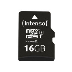 Intenso memory card microSDHC UHS-I Professional 16GB + adapter CL 10