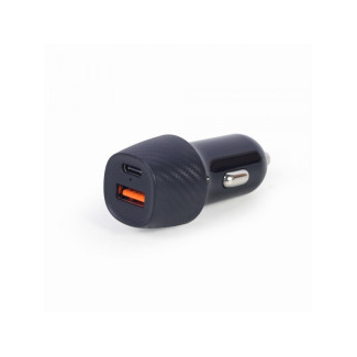 Gembird Chargeur auto avec 2 ports USB 20W. noir - TA-U2QC3-CAR-02