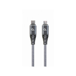Câble CableXpert Type-C vers micro-USB (AM/CM). CC-USB2B-CMMBM-1.5M