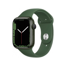 Apple Watch Series 7 GPS 45mm Green Aluminium Case with Clover Sport Band MKN73FD/A