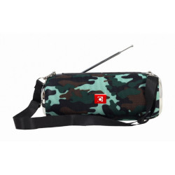 GMB Audio Haut-parleur Bluetooth portable avec FM-Radio Militaire - Speaker