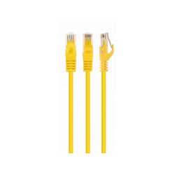 CableXpert CAT5e UTP Patch cord. yellow. 1.5 m - PP12-1.5M/Y