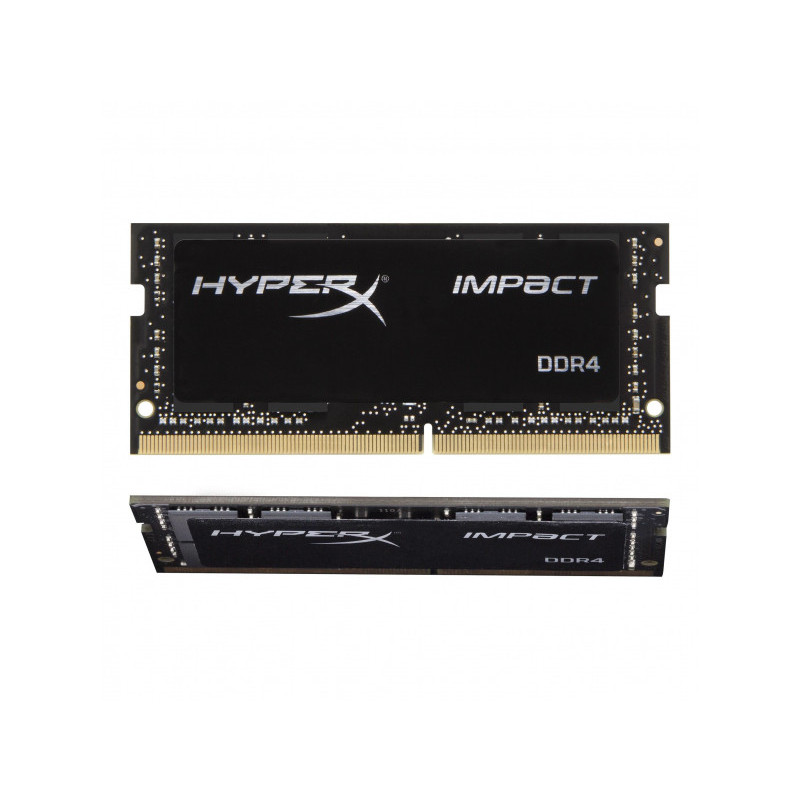 Kingston Fury Impact - 32 GB - SO DIMM 260-pin - 3200 MHz - 64 GB - DDR4 KF432S20IBK2/64 Kingston Fury Impact - 32 GB - SO DIMM 260-pin - 3200 MHz - 64 GB - DDR4 KF432S20IBK2/64