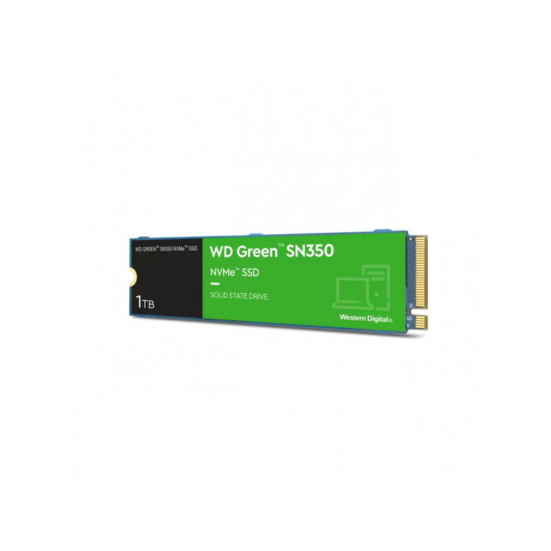 WD Green SN350 NVMe SSD 1TB M.2 - Solid State Disk - NVMe WDS100T3G0C WD Green SN350 NVMe SSD 1TB M.2 - Solid State Disk - NVMe WDS100T3G0C