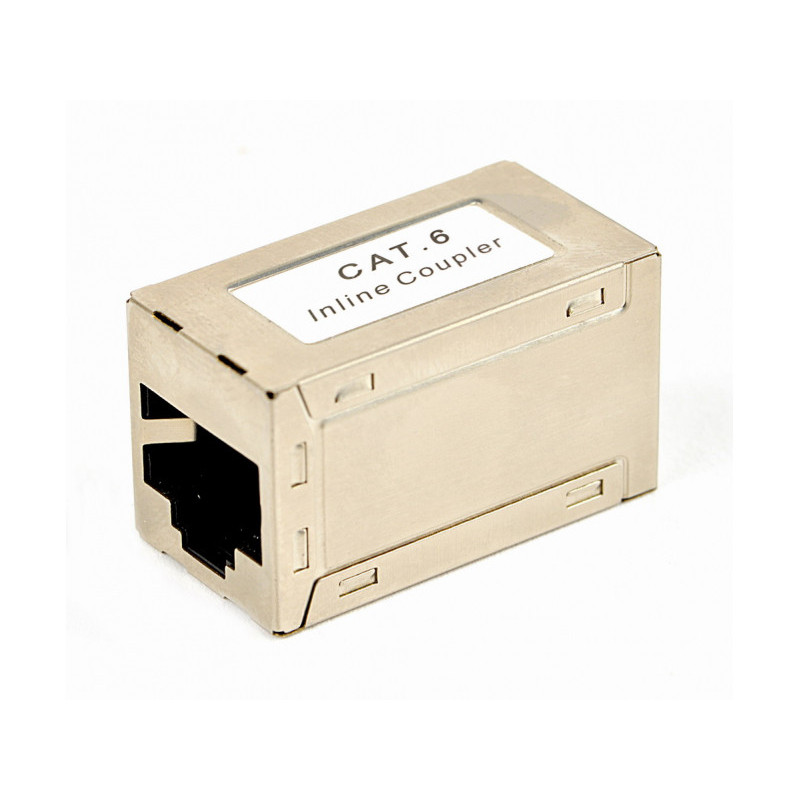 Gembird CAT6 LAN-Kupplung. white- NCA-LC6S-01 Gembird CAT6 LAN-Kupplung. white- NCA-LC6S-01