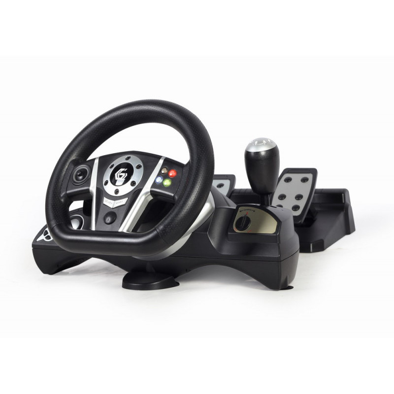 Volant de course à vibrations avec pédalier (PC/PS3/PS4/SWITCH) - STR-M-01 Volant de course à vibrations avec pédalier (PC/PS3/PS4/SWITCH) - STR-M-01