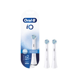 Oral-B Pack de 2 Têtes de brosse de rechange iO Ultimate Cleaning