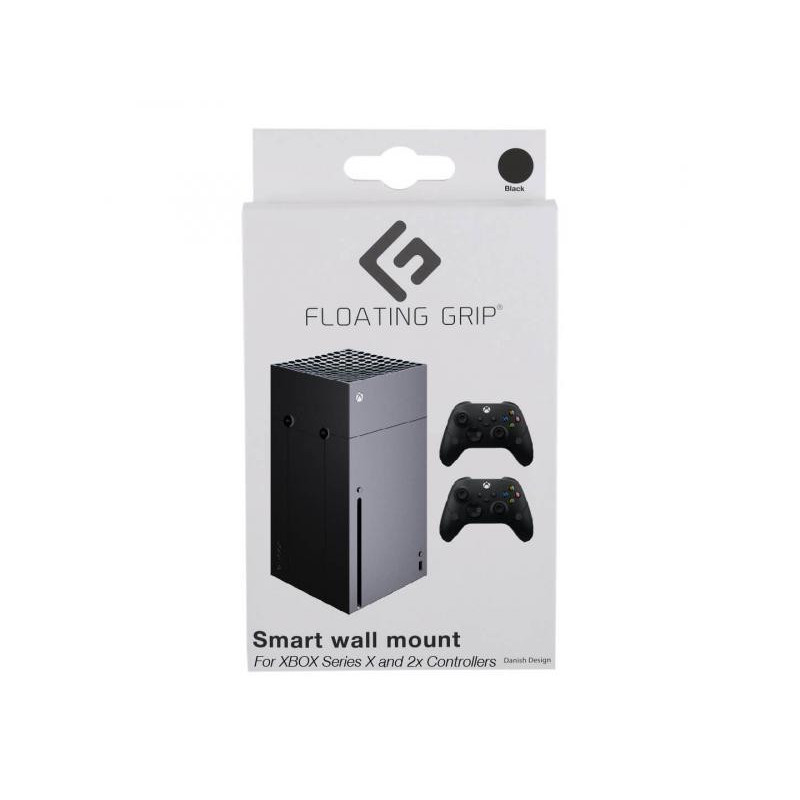 Floating Grip Xbox Series X wall mount Bundle Black - FG7000 - Xbox Series X Floating Grip Xbox Series X wall mount Bundle Black - FG7000 - Xbox Series X