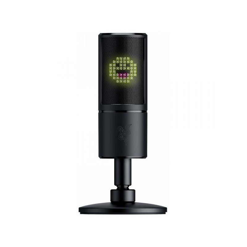 Razer Microphone Seiren Emote avec émoji - 399395 - PC