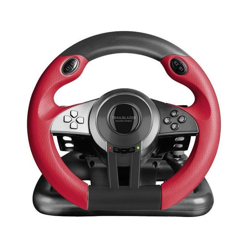 Speedlink - TRAILBLAZER Racing Wheel And Pedals - SL-450500-BK - PC Speedlink - TRAILBLAZER Racing Wheel And Pedals - SL-450500-BK - PC