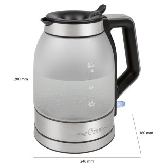 ProfiCook Glass kettle 1.7l PC-WKS 1215