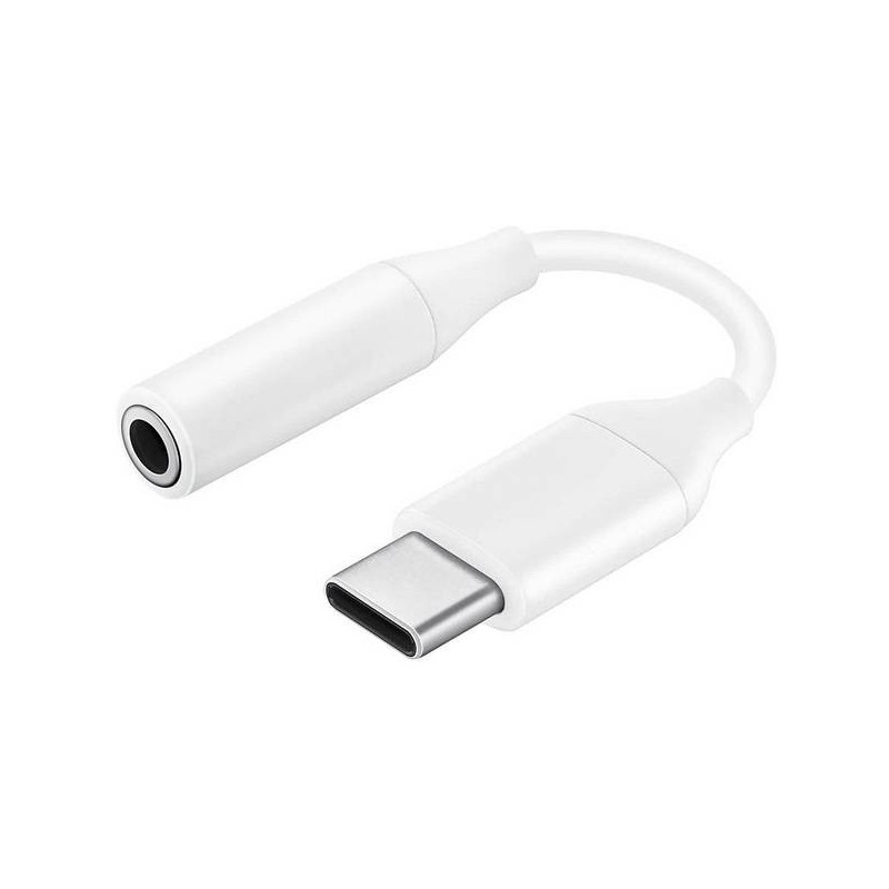 Samsung Adaptateur USB-C vers Jack 3.5mm Blanc EE-UC10JUWEGWW