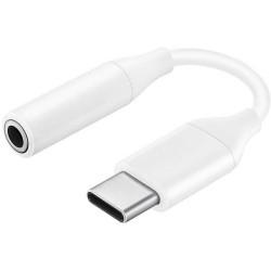 Samsung Adaptateur USB-C vers Jack 3.5mm Blanc EE-UC10JUWEGWW