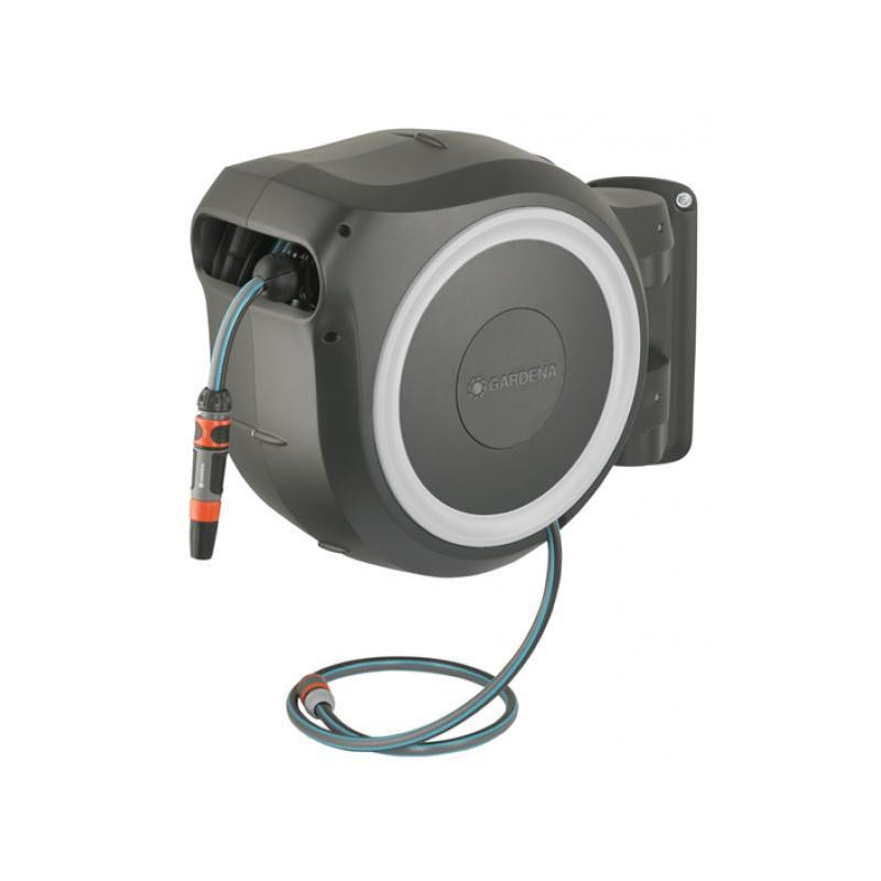 GARDENA Dévidoir automatique mural RollUp XL 35 m