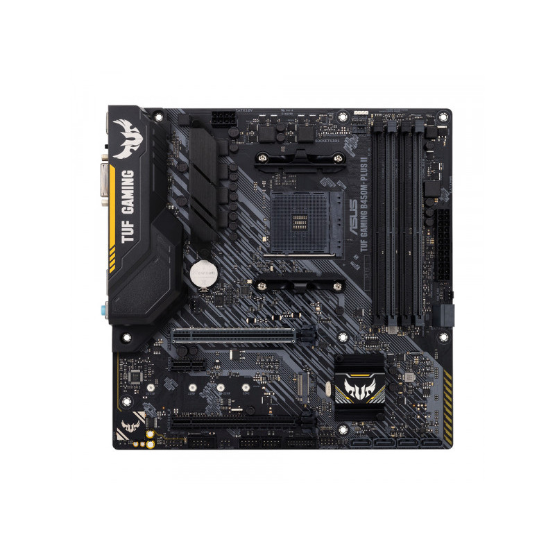 ASUS TUF B450M-PLUS Gaming II (AM4) (D) | 90MB1620-M0EAY0 ASUS TUF B450M-PLUS Gaming II (AM4) (D) | 90MB1620-M0EAY0