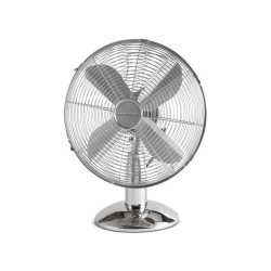 Proficare Ventilateur de table design inox 25 Cm PC-VL 3062 M