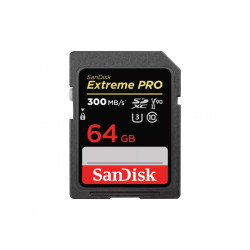 SDXC CARD SanDisk Extreme PRO UHS-II V90 300MB/s 64 GB SDSDXDK-064G-GN4IN