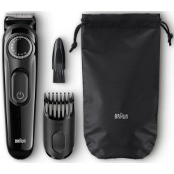 BRAUN Tondeuse à barbe BT3000 (Noir)