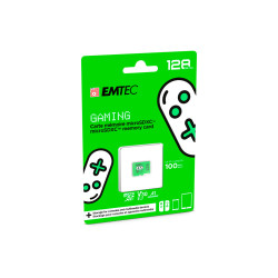 Emtec memory card microSDXC 128GB UHS-I U3 V30 Gaming Green