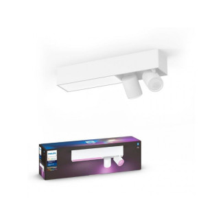 Philips Hue - Plafonnier Centris à 2 Spots Blanc & Ambiance Coloré - 915005928301